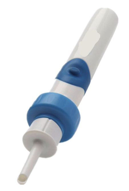 Aparat pentru curatat urechile cu vibratii si micro aspirare
